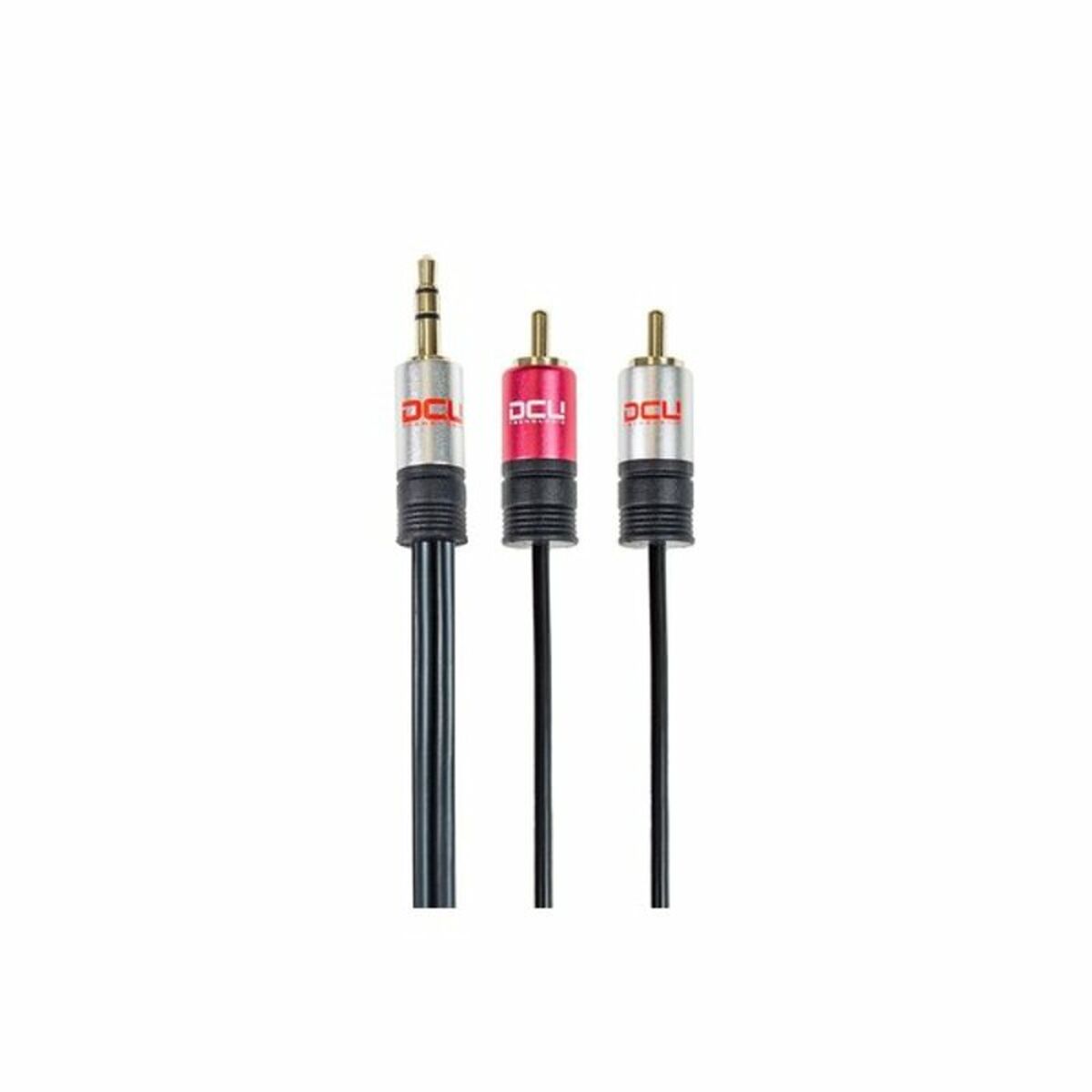 Cablu Audio Jack (3,5 mm) la 2 RCA DCU (3 m)