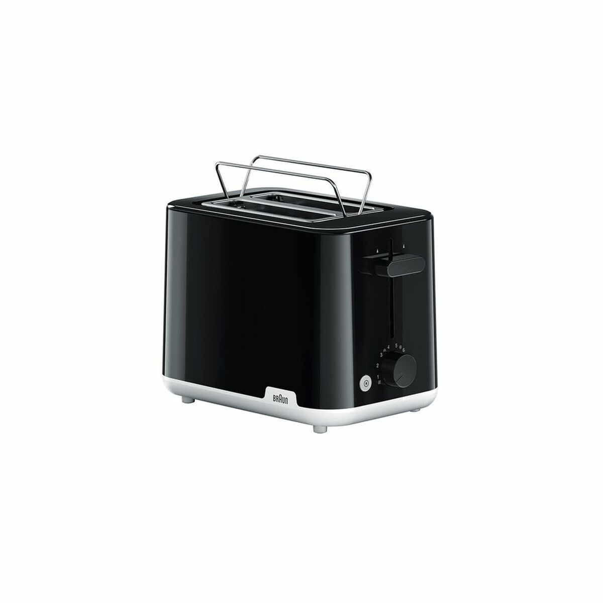 Prăjitor de Pâine Braun HT 1010 BK 900 W Negru/Argintiu
