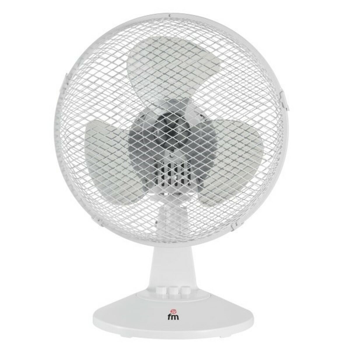 Ventilator de Masă Grupo FM 65786 25 W Ø 23 cm Alb