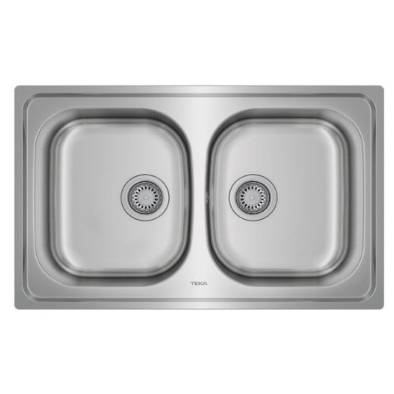 Chiuvetă cu Două Cuve Teka Universe 115040007 80 cm