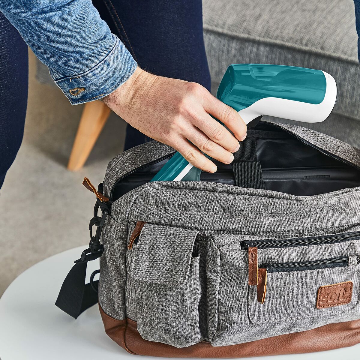 Fier de Călcat Vertical cu Abur Rowenta 3175578 Perie cu aburi 1300 W