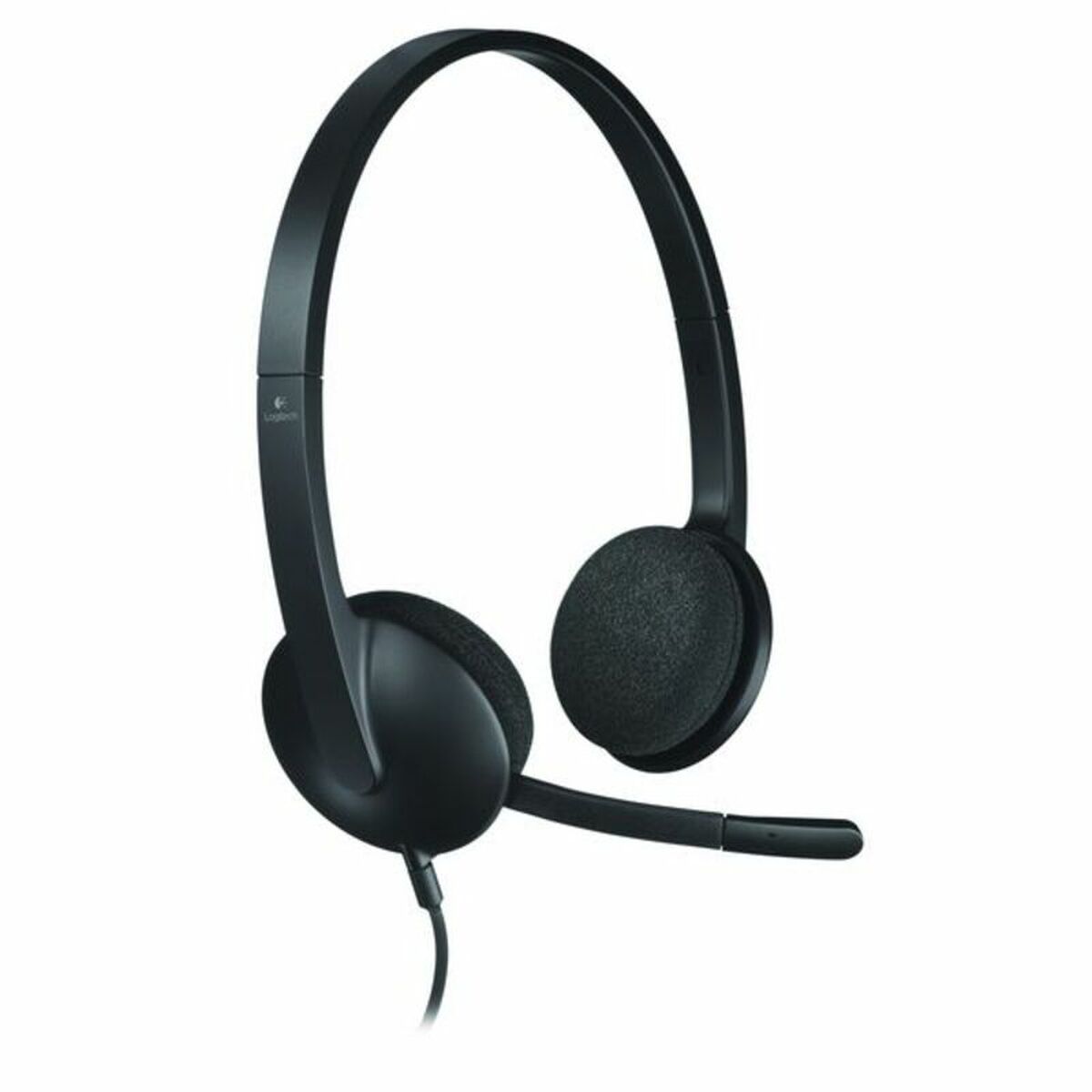 Căști cu Microfon Logitech 981-000475 USB 1,8 m Negru (1 Unități)