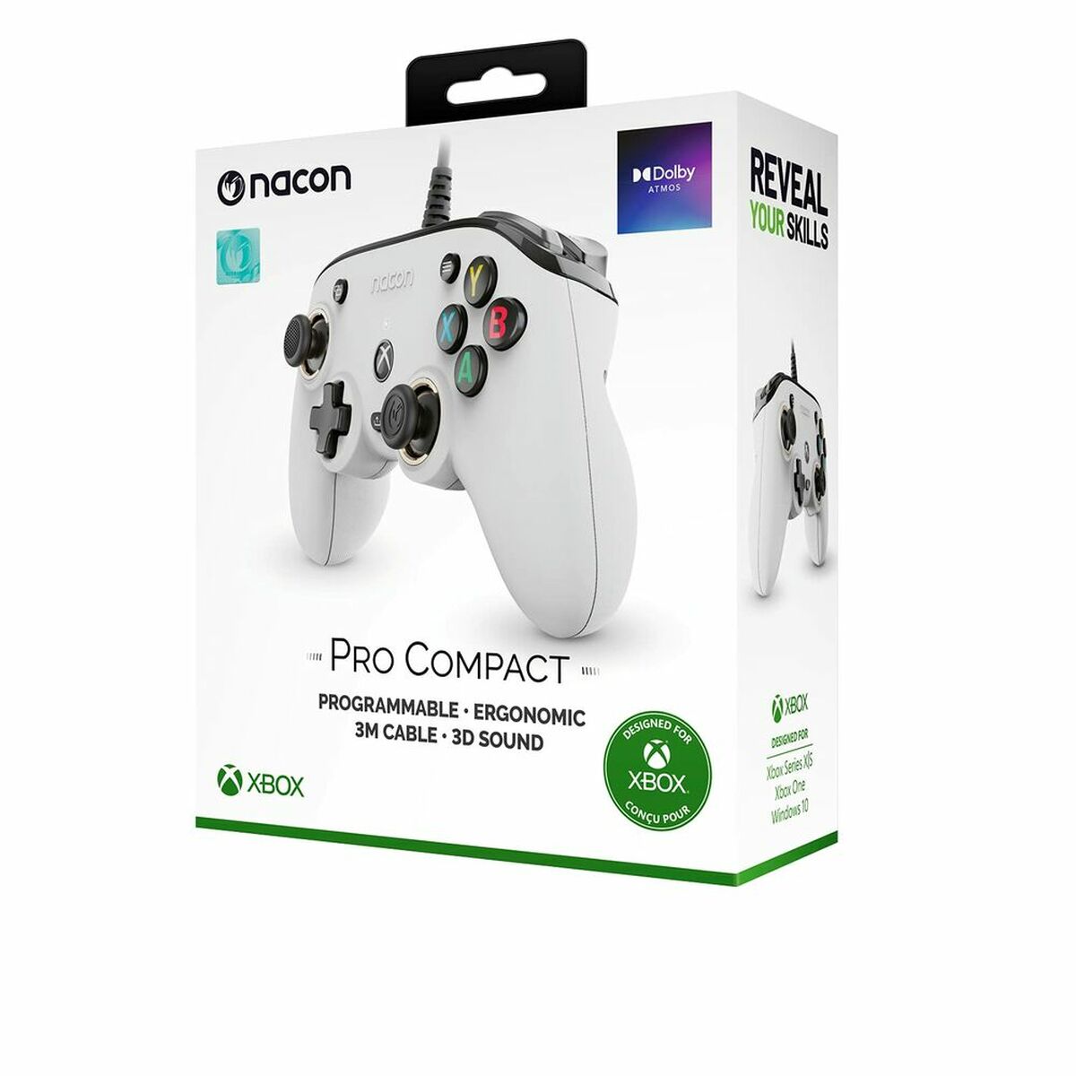 Joystick-ul consolei de jocuri video Nacon Pro Compact Controller