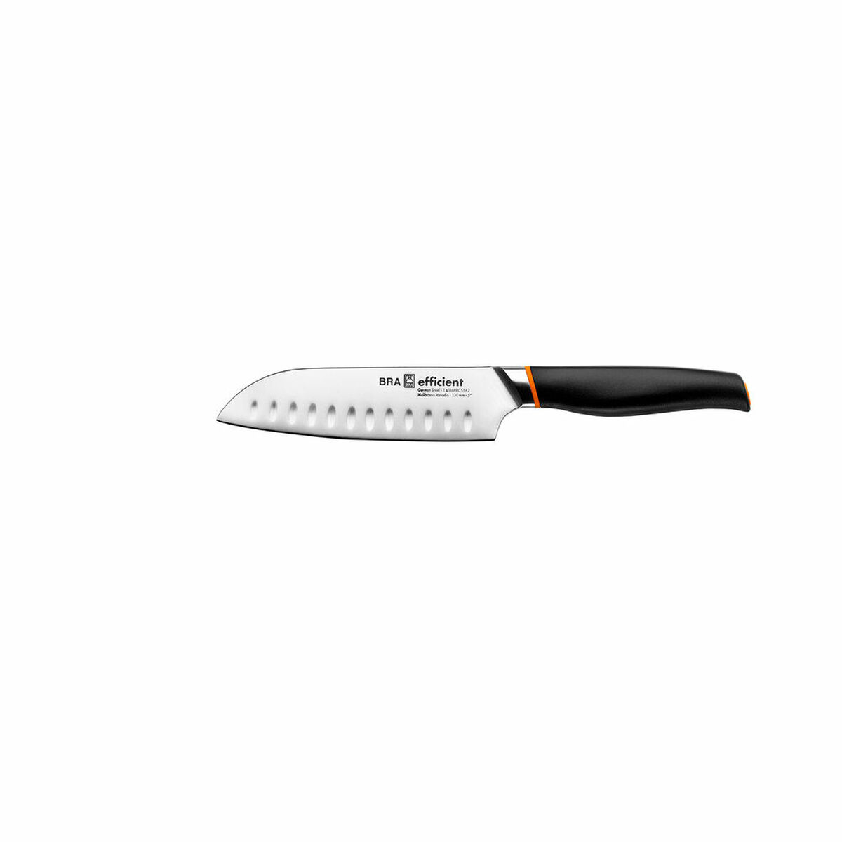 Cuțit Santoku   BRA A198003 Negru Gri Oțel inoxidabil
