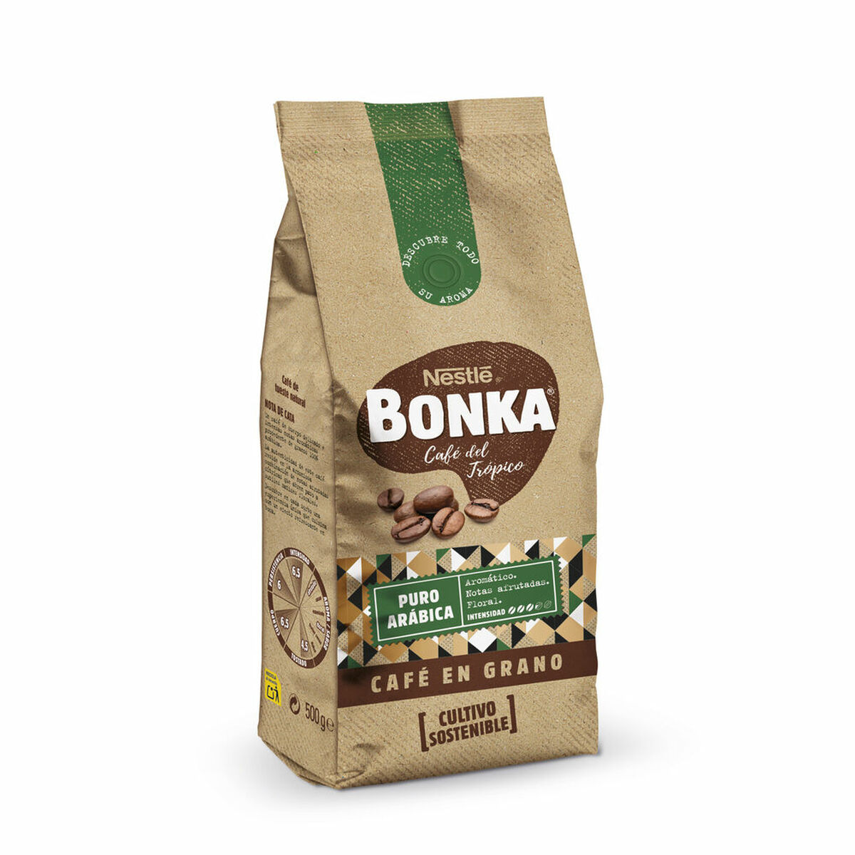 Cafea din boabe întregi Bonka ARABICA 500g