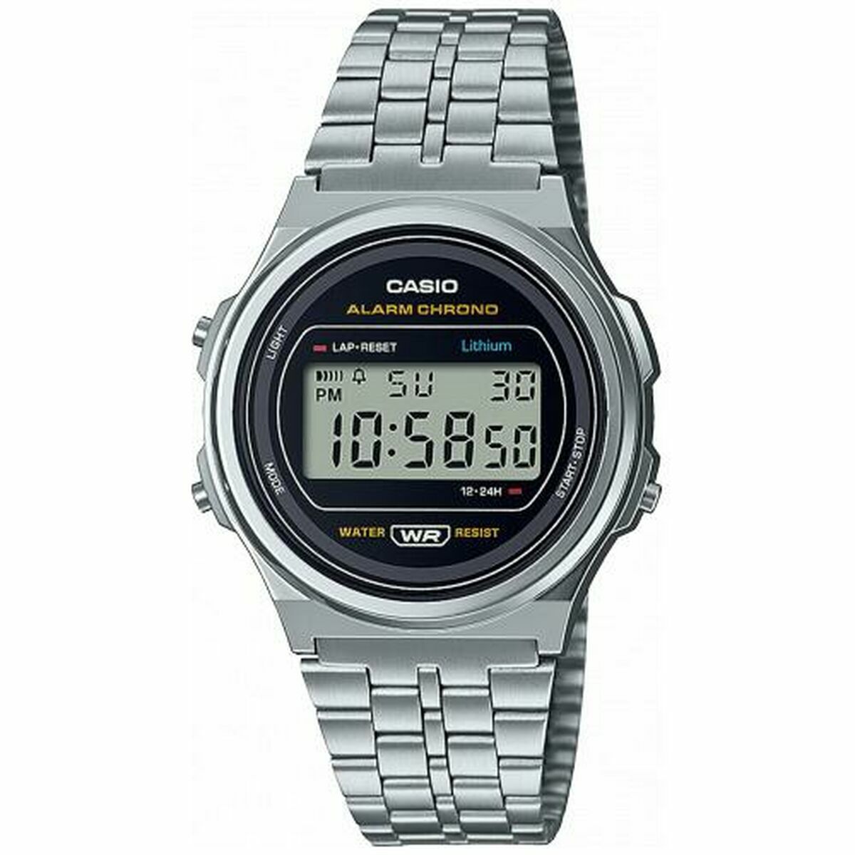 Ceas Unisex Casio A171WE-1AEF Argintiu