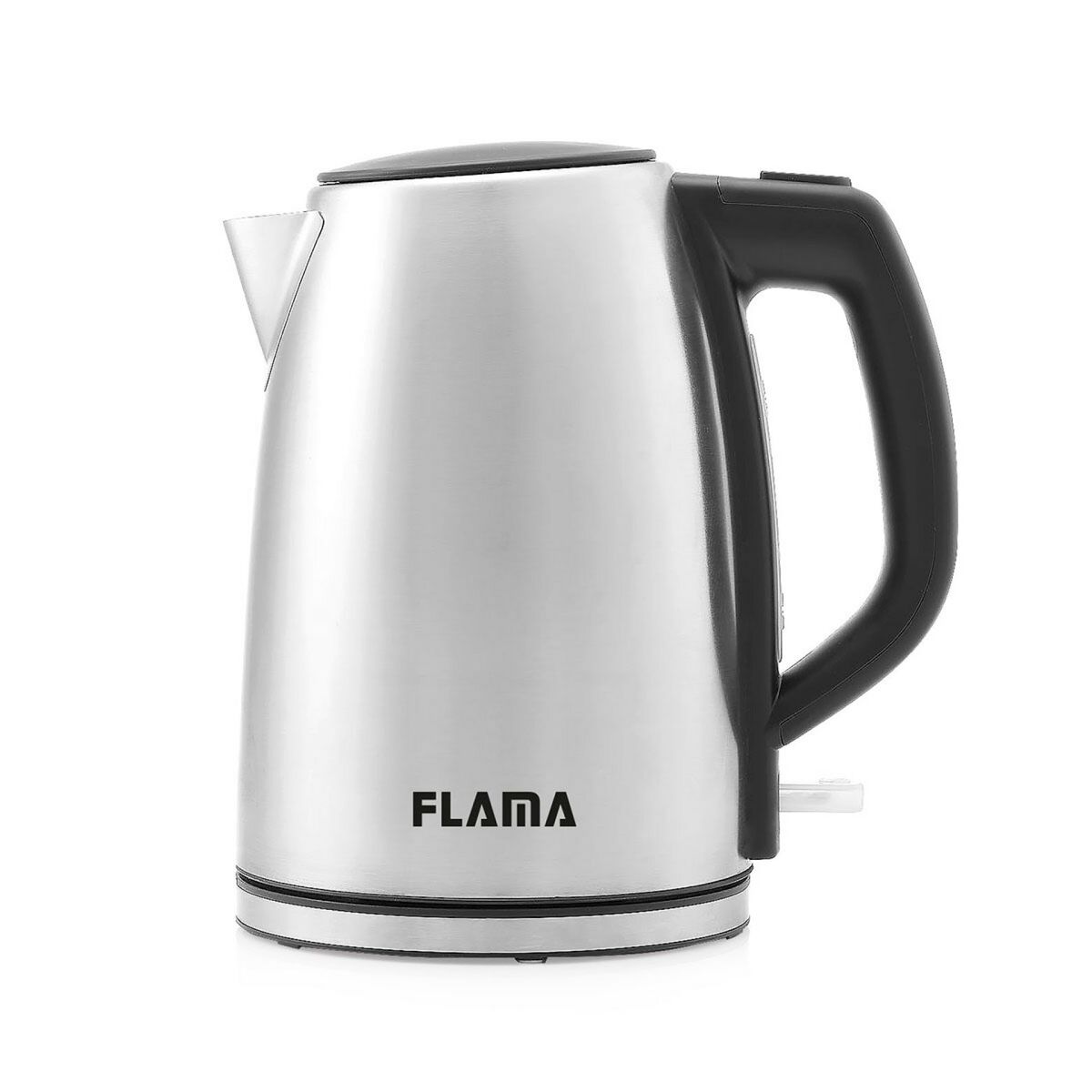 Fierbător Flama 736FL 2200W 1,7 L Negru Oțel inoxidabil 2200 W 1,7 L