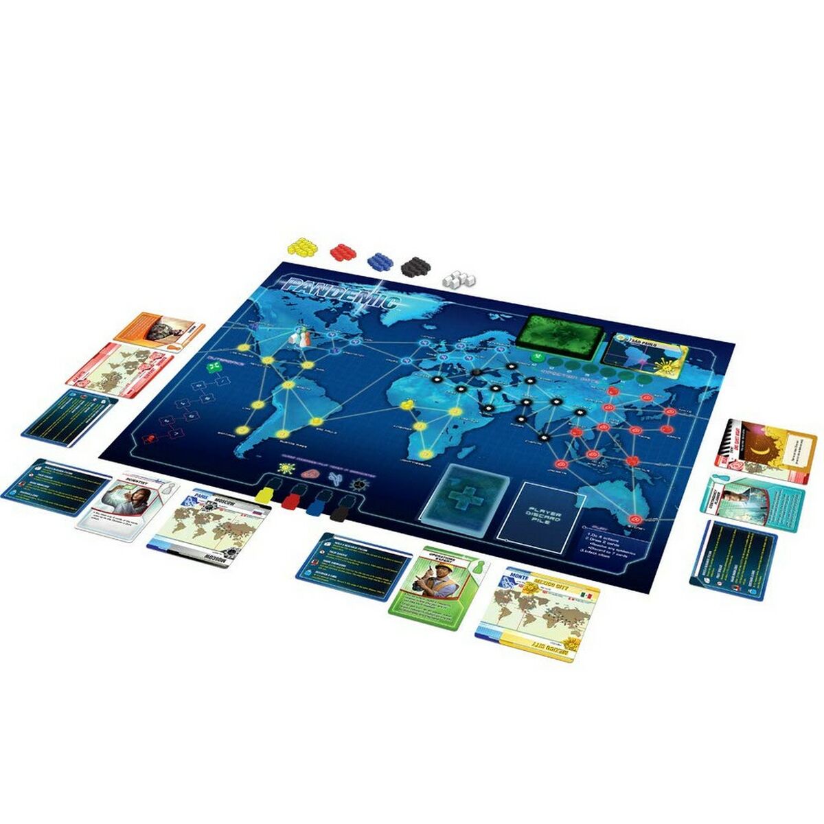 Joc de Masă Pandemic Asmodee ZM7101ES (ES)