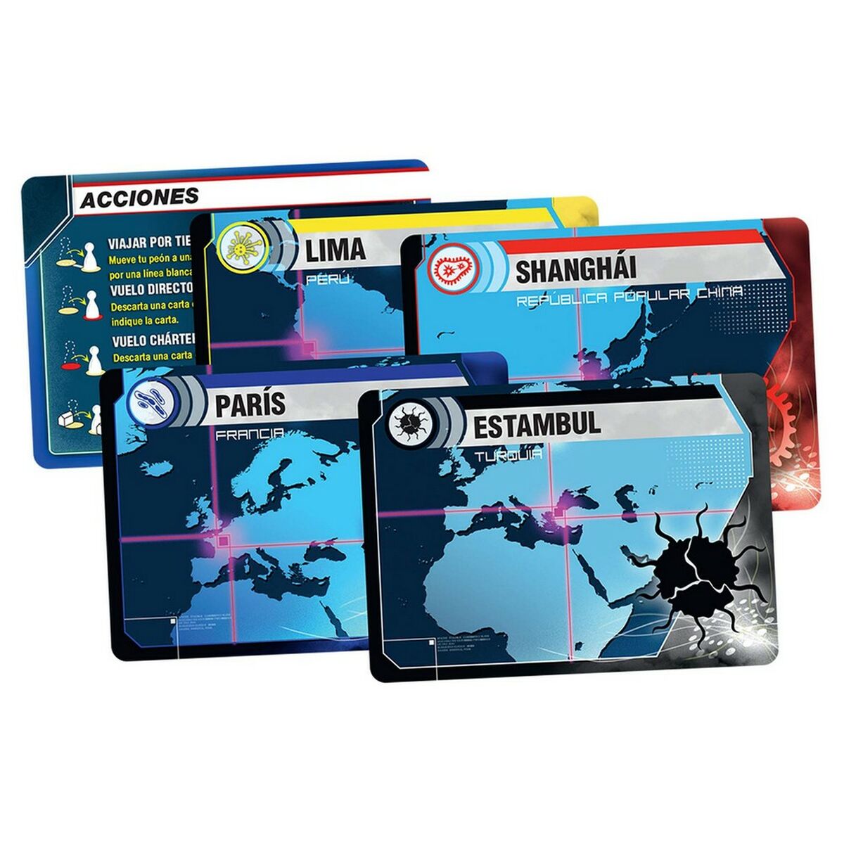 Joc de Masă Pandemic Asmodee ZM7101ES (ES)