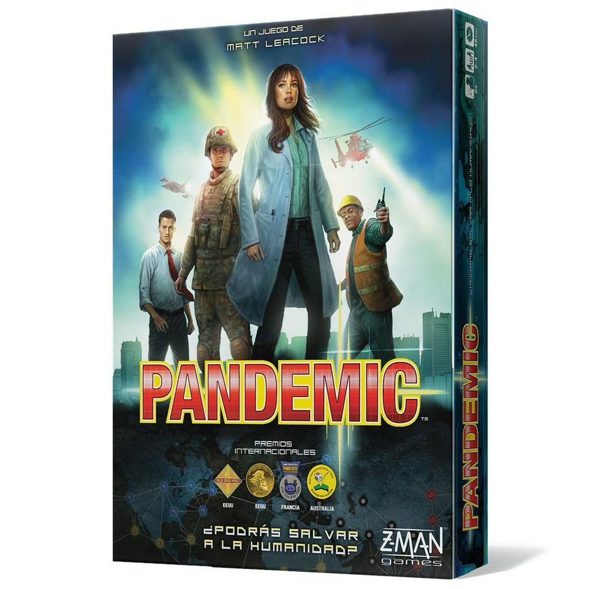 Joc de Masă Pandemic Asmodee ZM7101ES (ES)