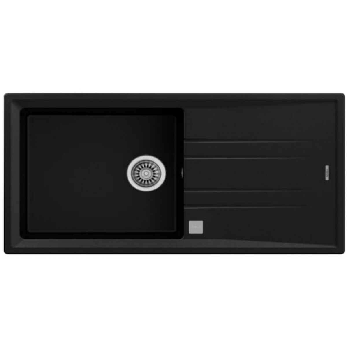 Chiuvetă cu O Cuvă Teka Stone 60 L-TG 1C 1E