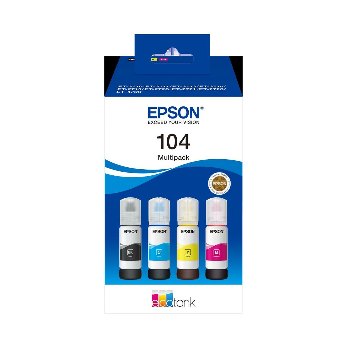 Cartuș cu Cerneală Originală Epson 104 Negru Magenta