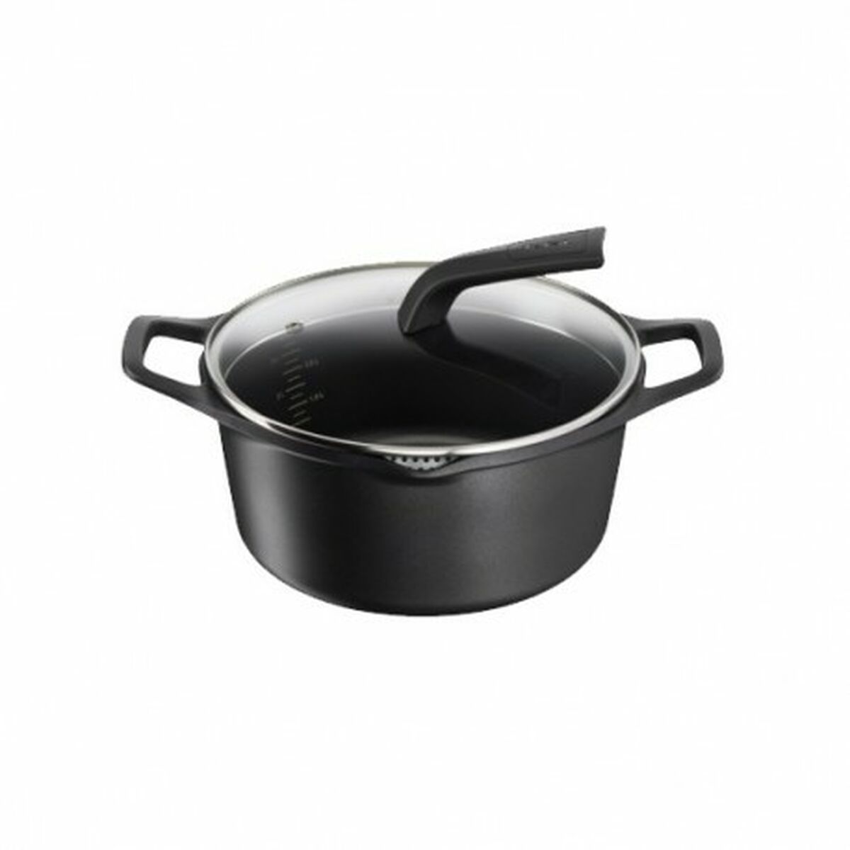 Caserolă Cu Capac Tefal ROBUSTO E24944 Negru
