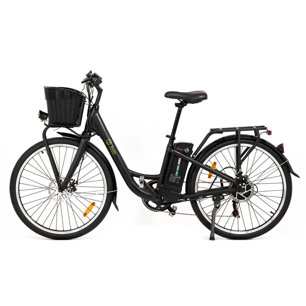 Bicicletă Electrică Youin BK2226B Negru 250 W 26"