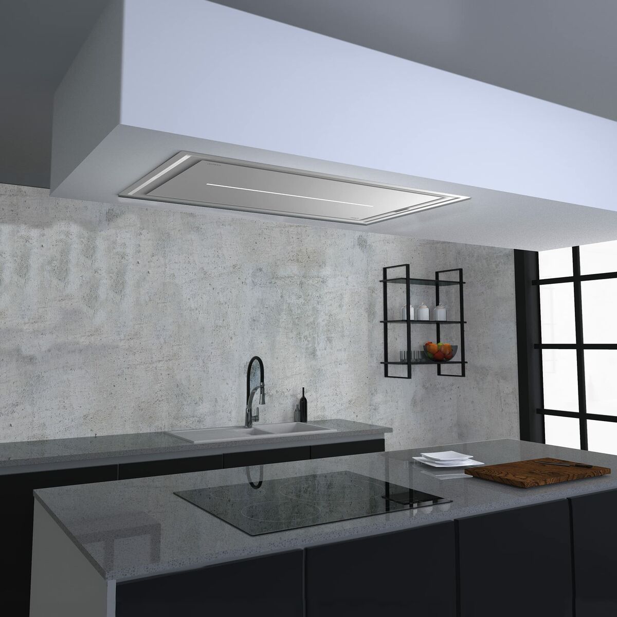 Hotă Convențională Cata BENNU SLIM 900X Oțel