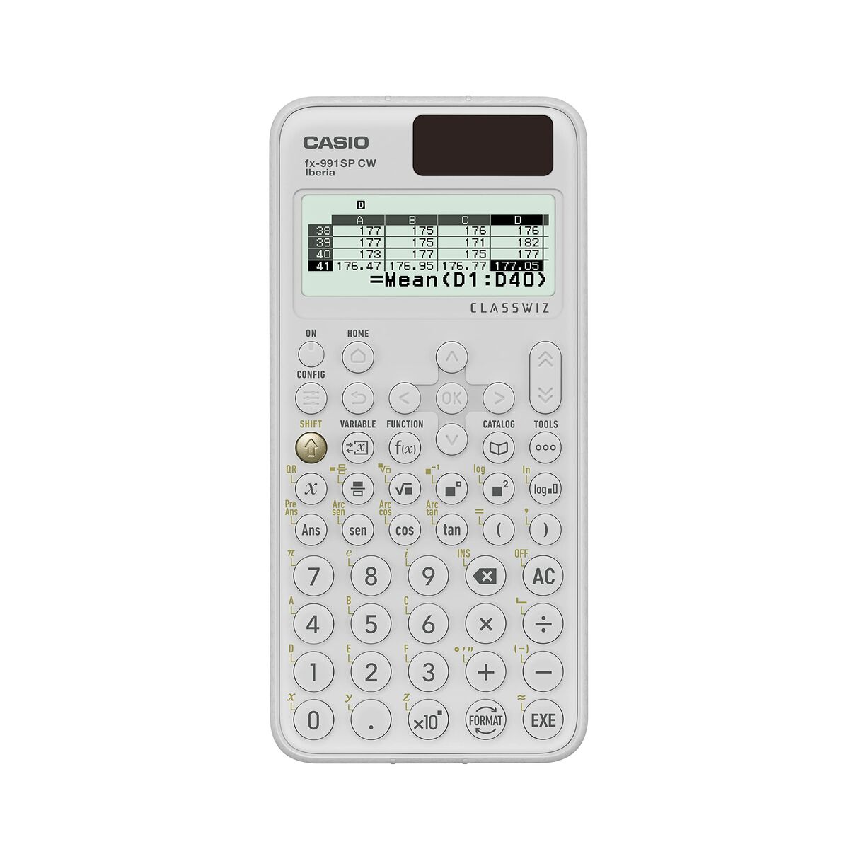 Calculator științific Casio Albastru Alb