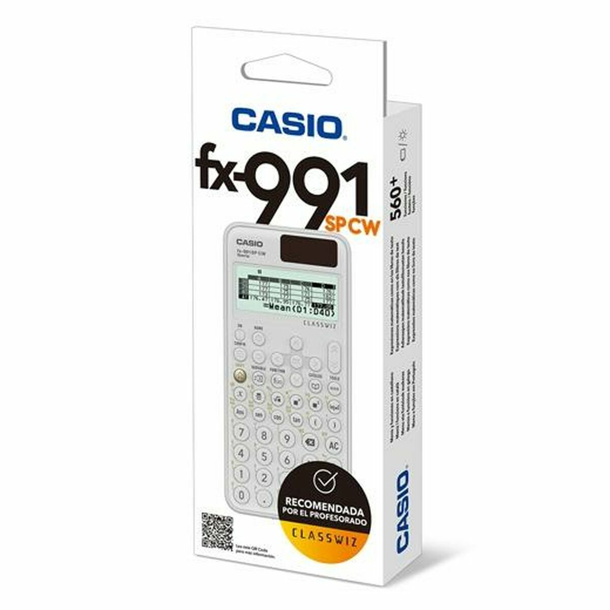 Calculator științific Casio Albastru Alb