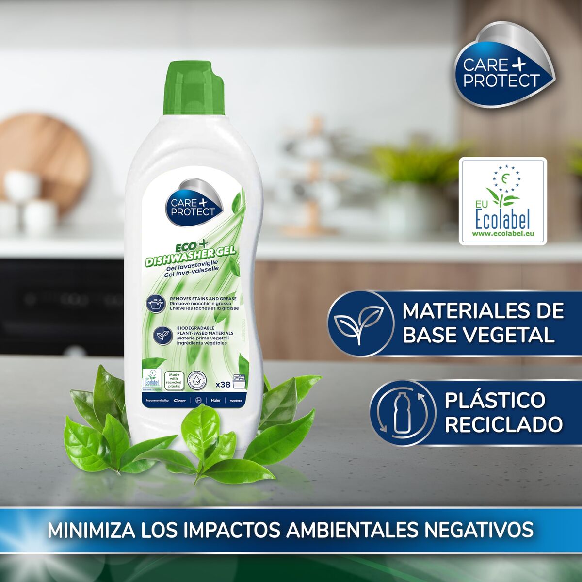 Gelul de spălat vase manual CARE 35602757 650 ml