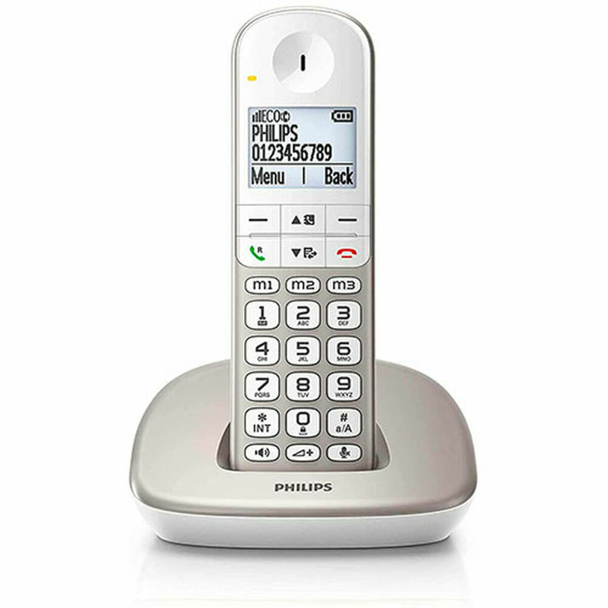 Telefon fără Fir Philips XL4901S/23 1,9" DECT Alb
