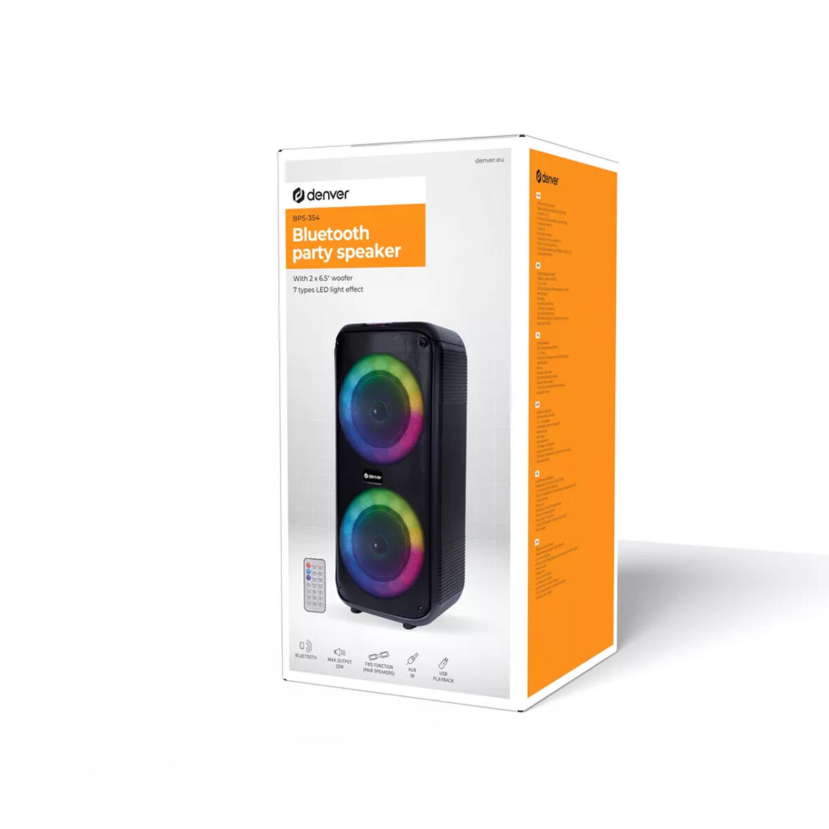 Difuzor Bluetooth Portabil Denver Electronics