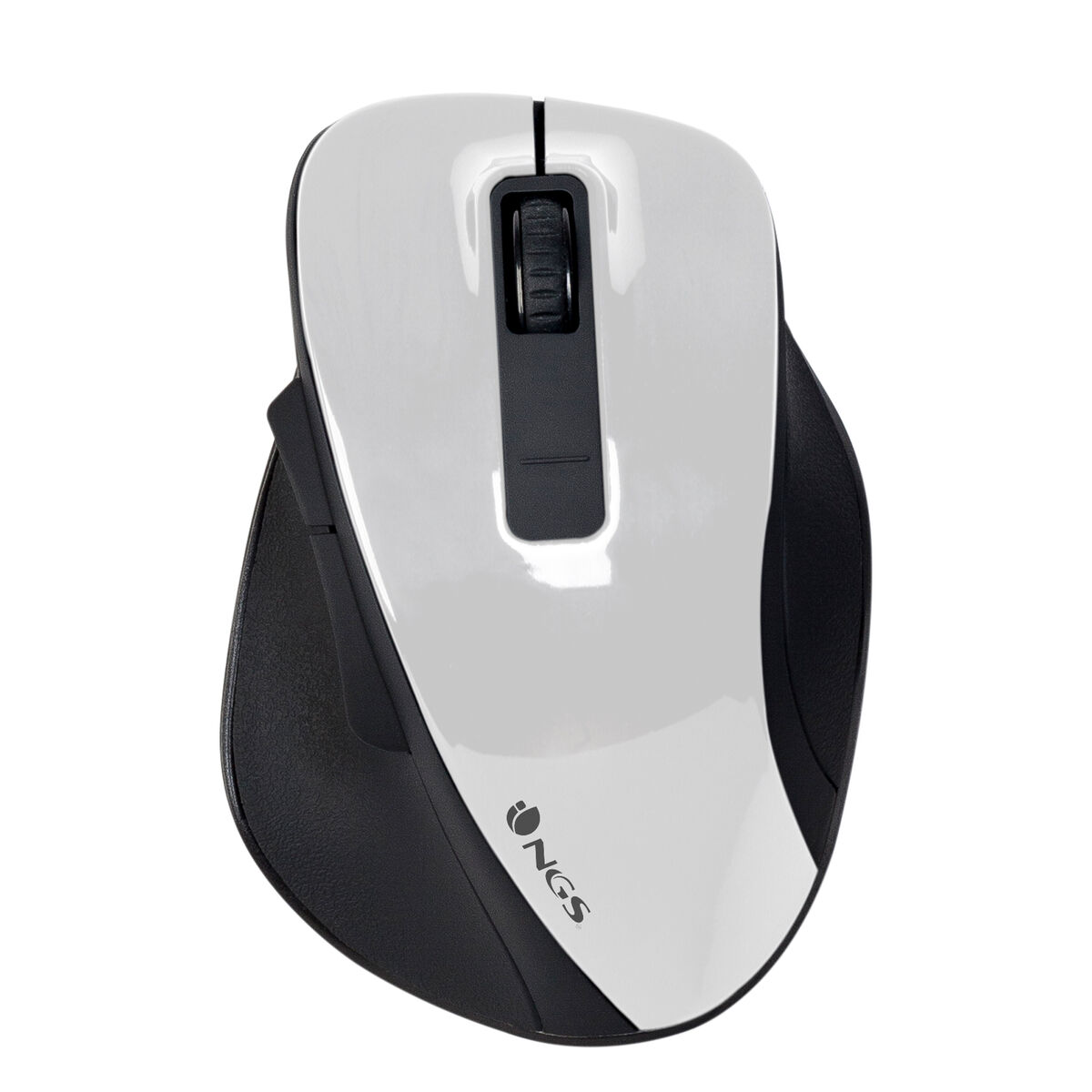 Mouse Fără Fir NGS BOWWHITE Alb 1600 dpi (1 Unități)