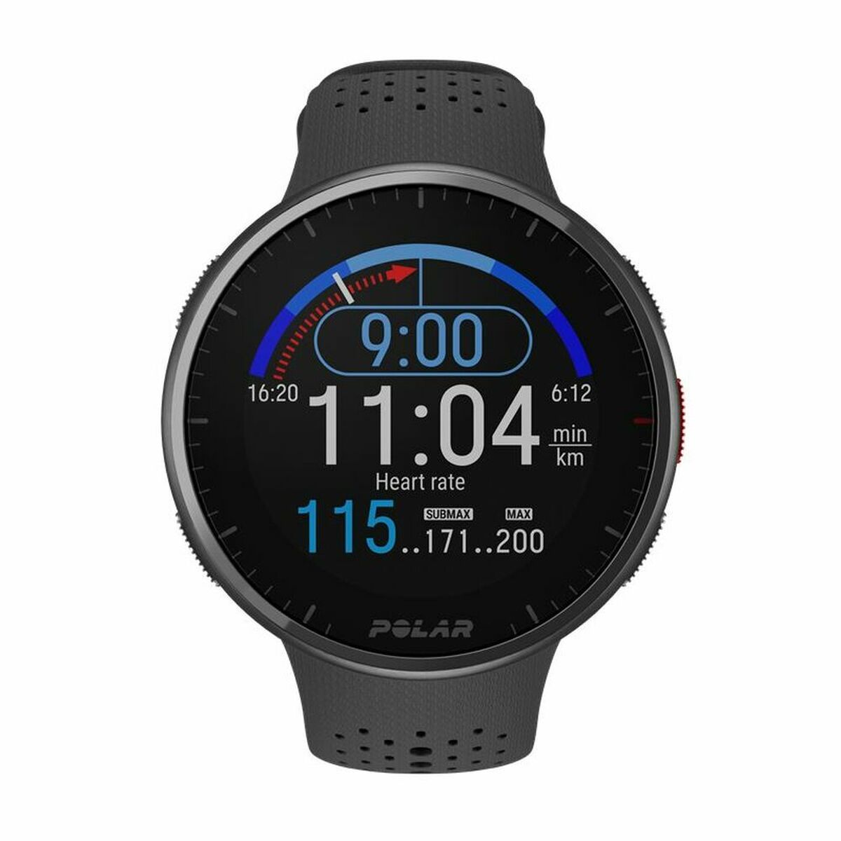 Smartwatch Polar Negru 1,2"