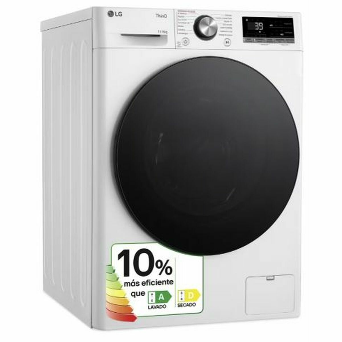 Washer - Dryer LG F4DR7011AGW 1400 rpm 11 kg/6 kg Alb