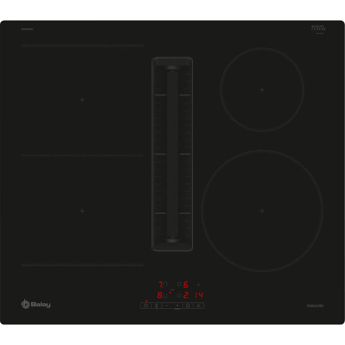 Plită cu Inducție Balay 3EBC963ER 59,2 cm 7400 W