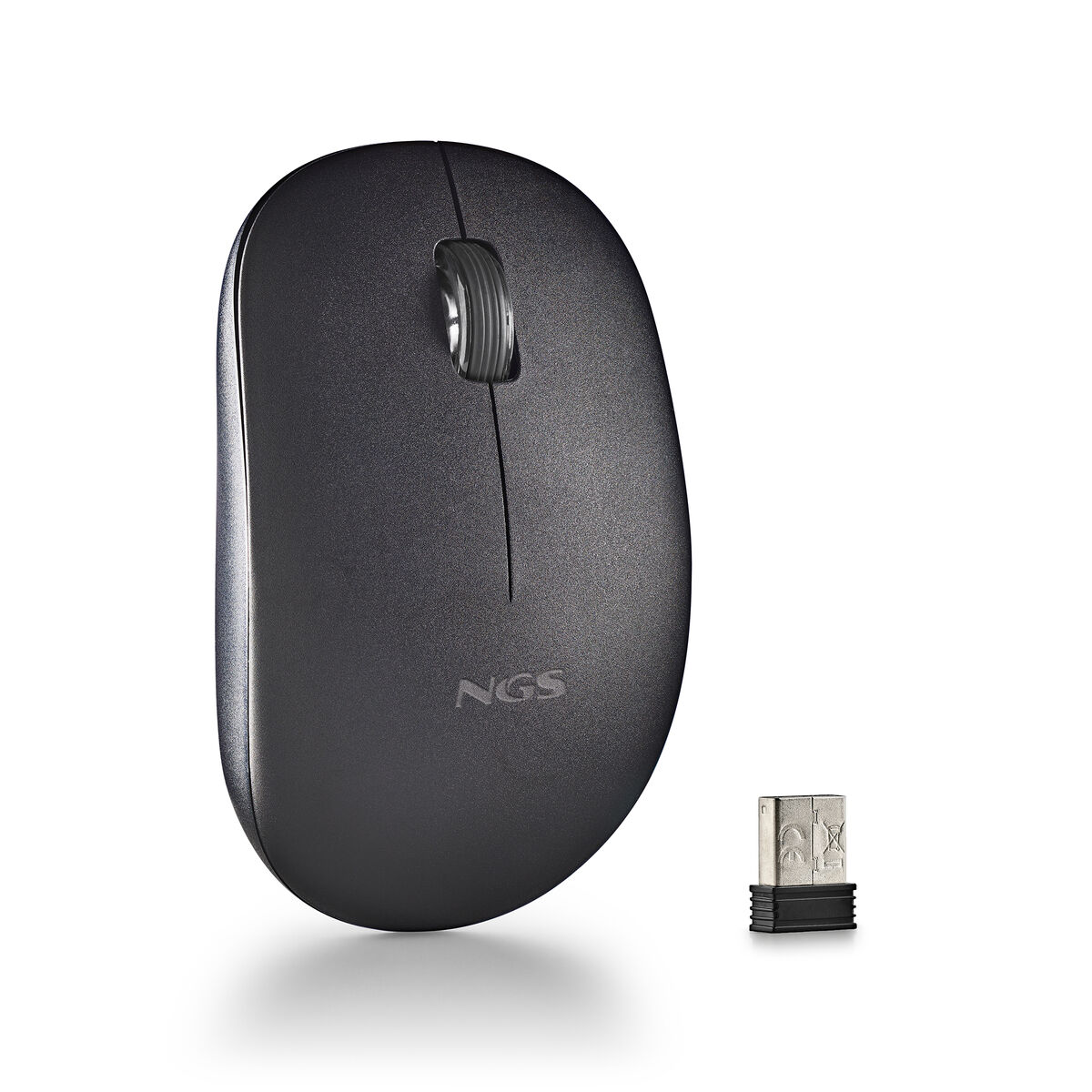 Mouse Fără Fir NGS SILENT MOUSE Negru 1000 dpi (1 Unități)