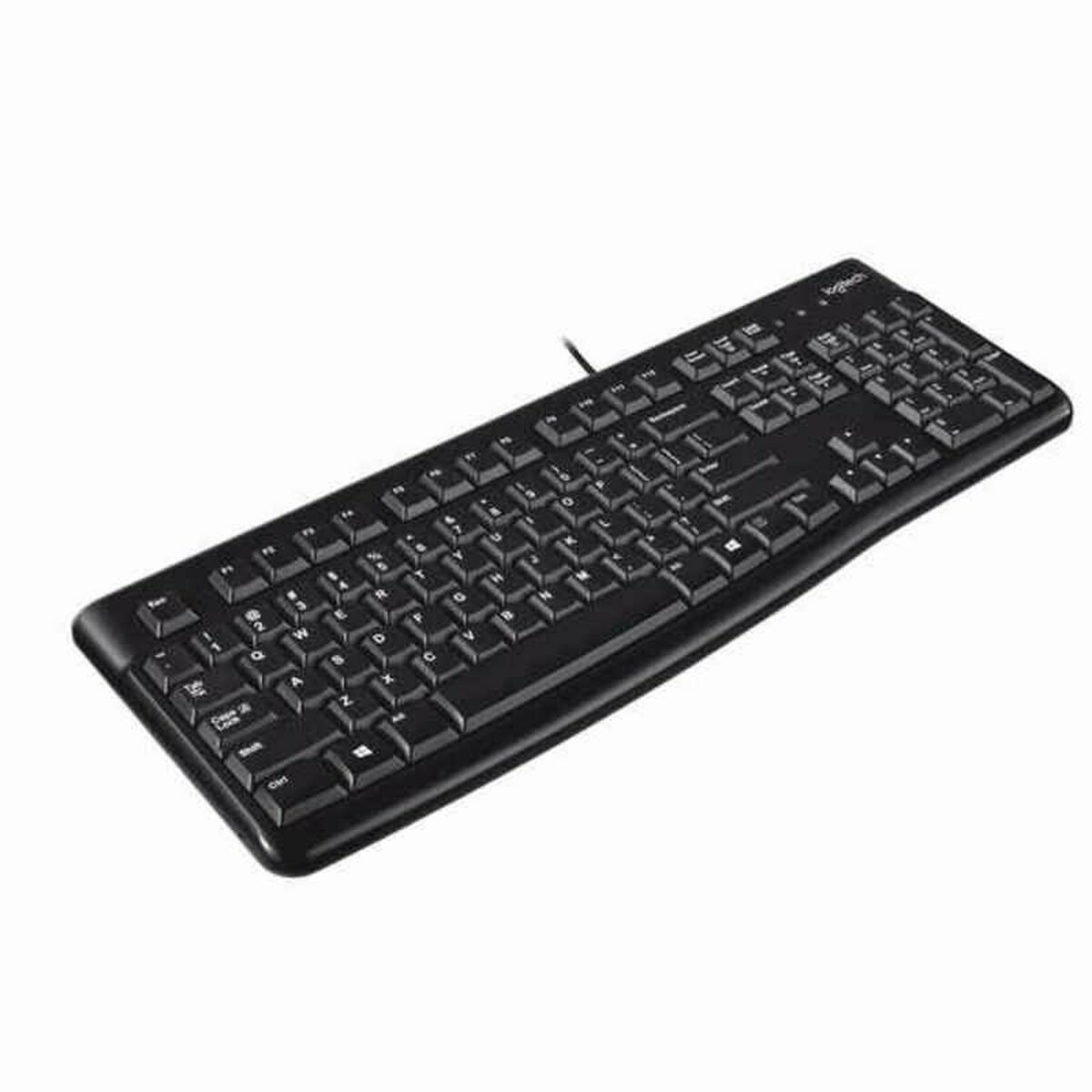 Qwerty Spaniolă Logitech K120 USB Negru Qwerty Spaniolă QWERTY