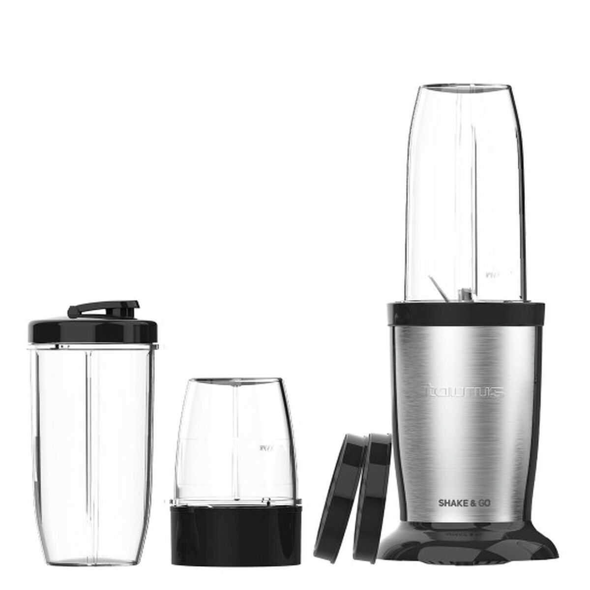 Mixer cu Pahar Taurus Shake & Go Negru 800 W Oțel inoxidabil
