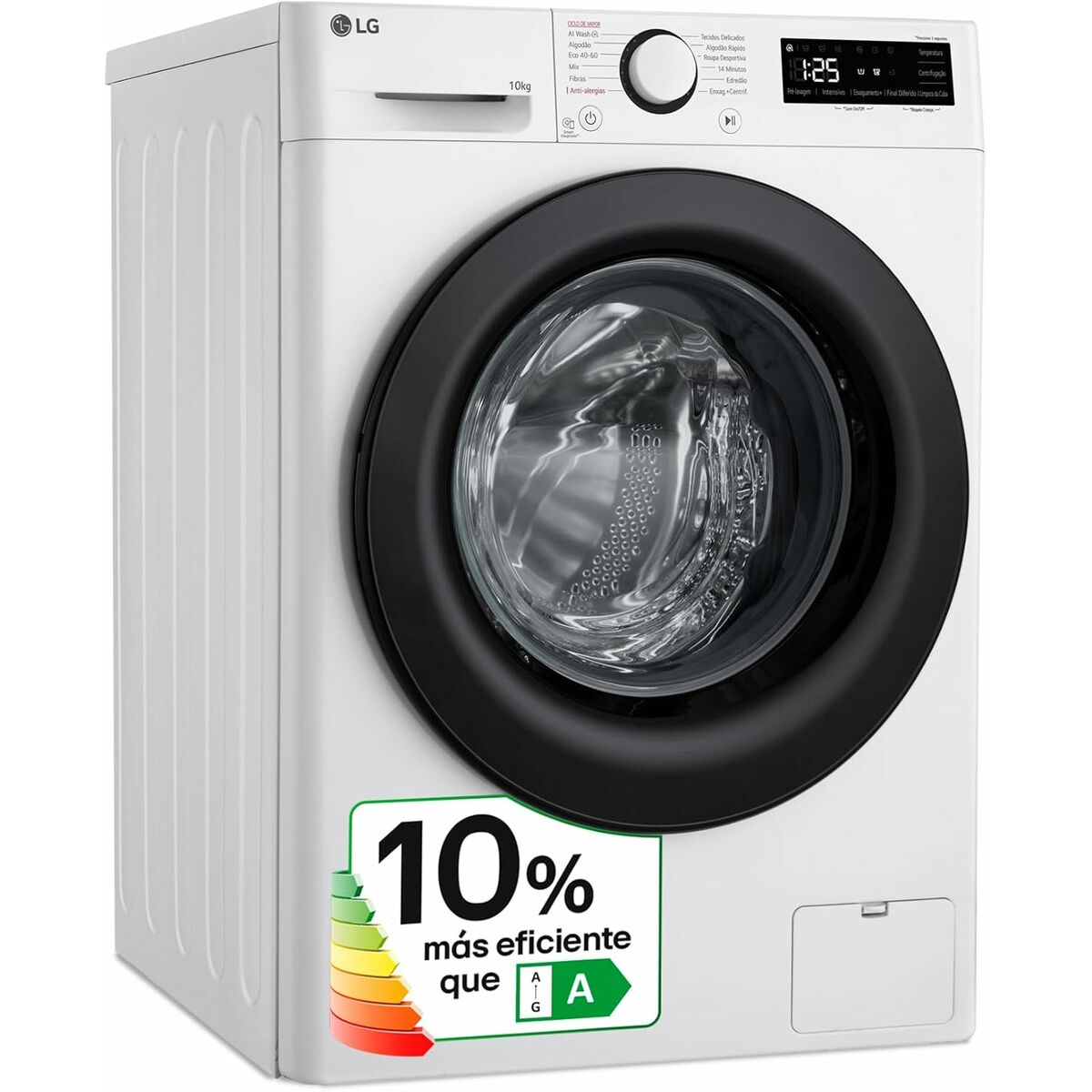 Mașină de spălat LG F4WR5010A6W 60 cm 1400 rpm 10 kg