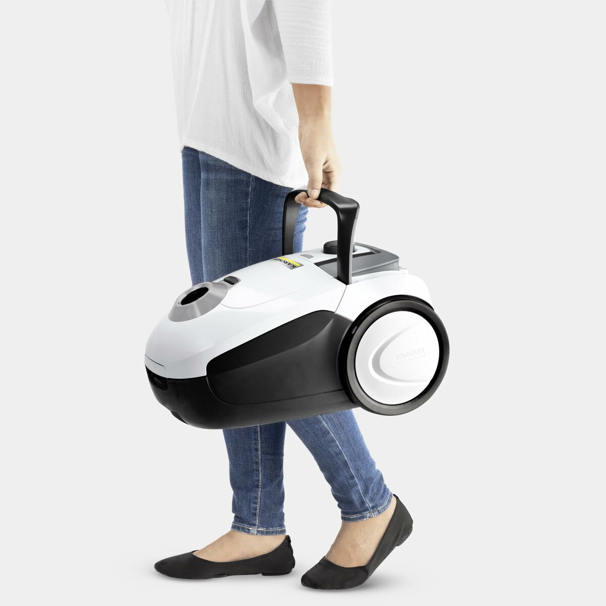 Aspirator cu Sac Kärcher 1.198-035.0 Alb Negru 700 W