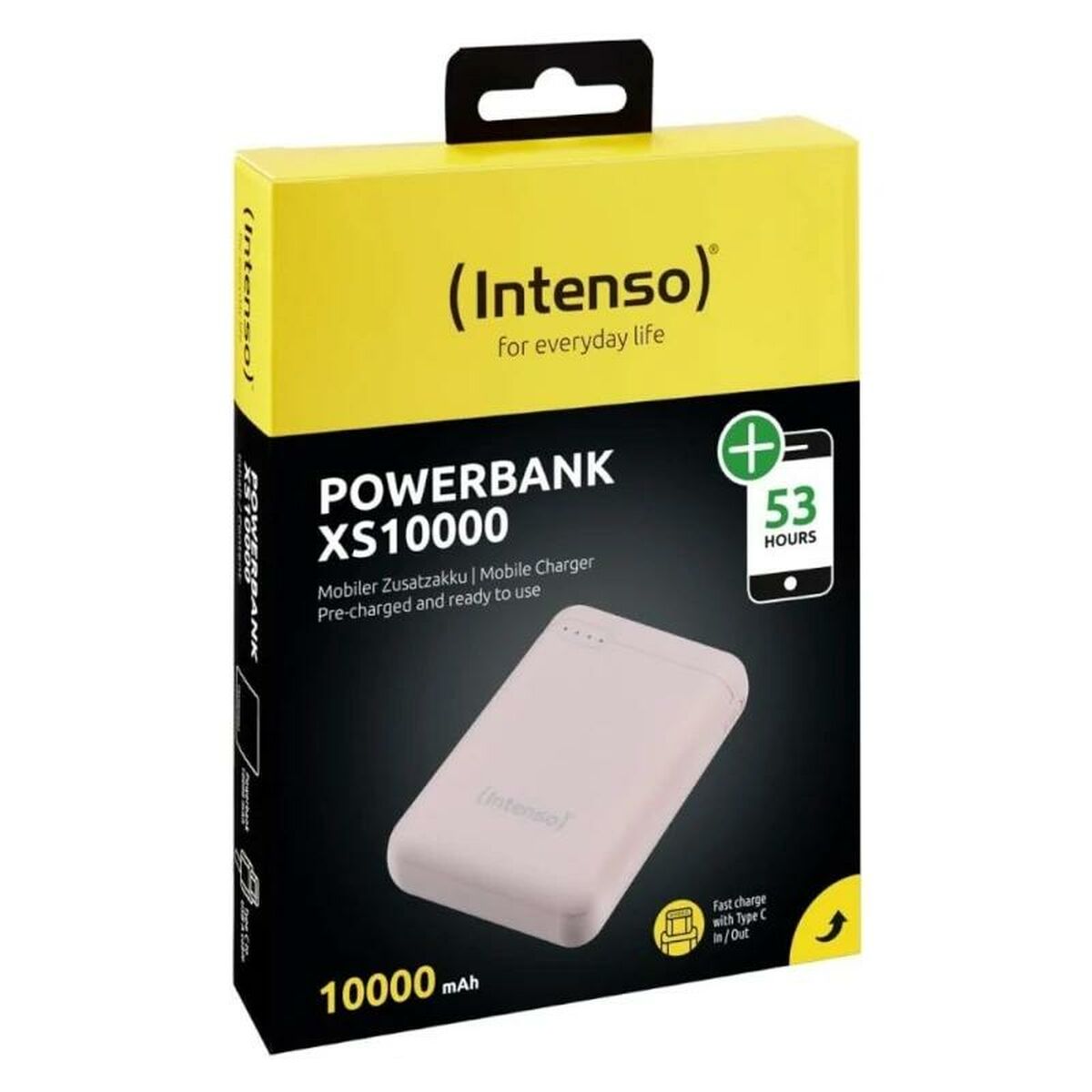 Baterie pentru laptop INTENSO XS10000 10000 mAh Roz