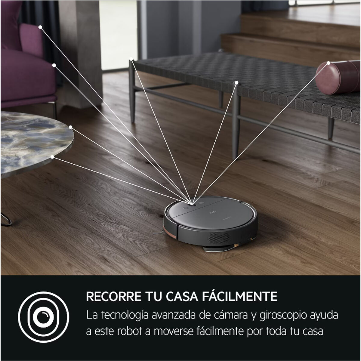 Robot Aspirator AEG AR61UW1DG 2600 mAh