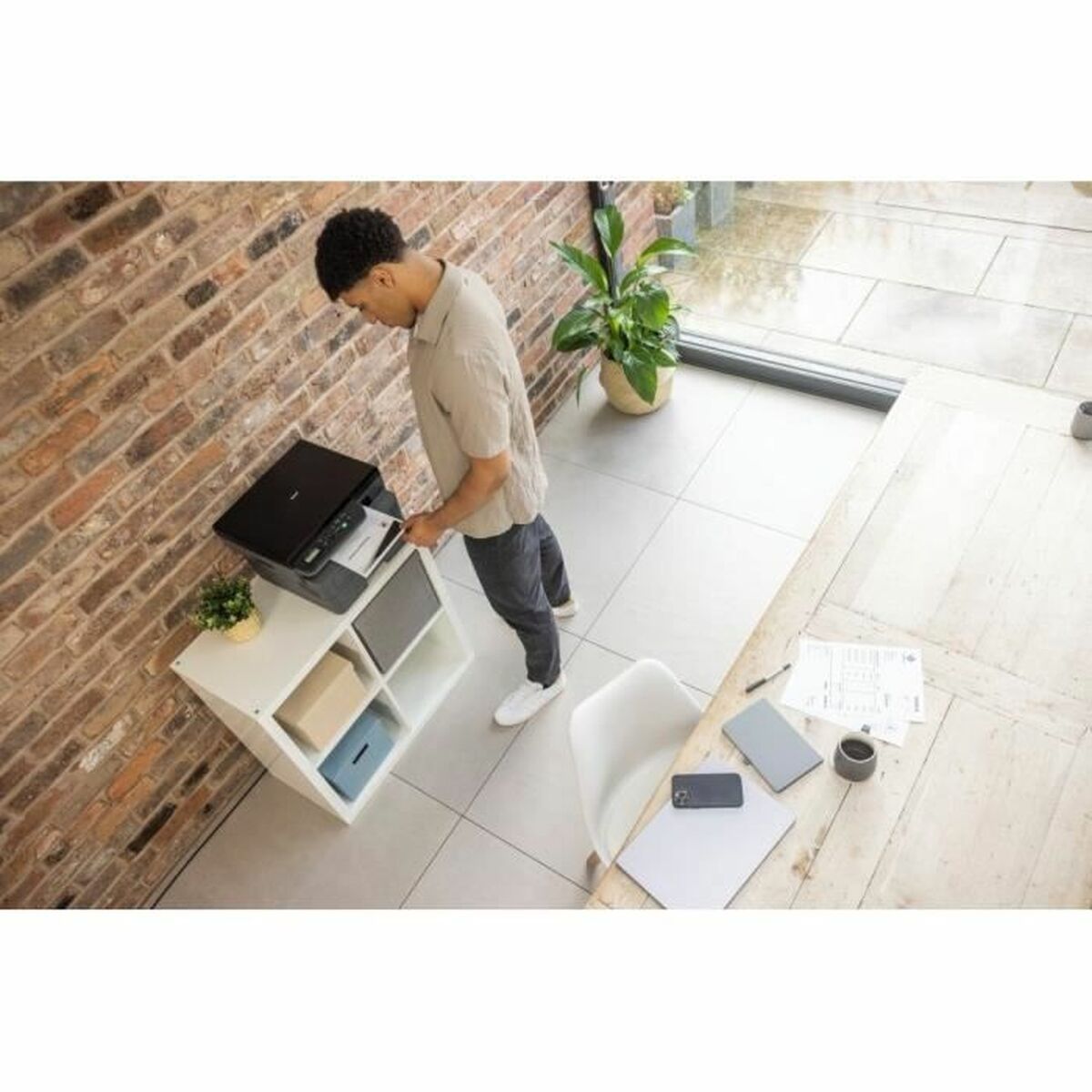 Imprimantă Multifuncțională Brother DCPL2627DWE