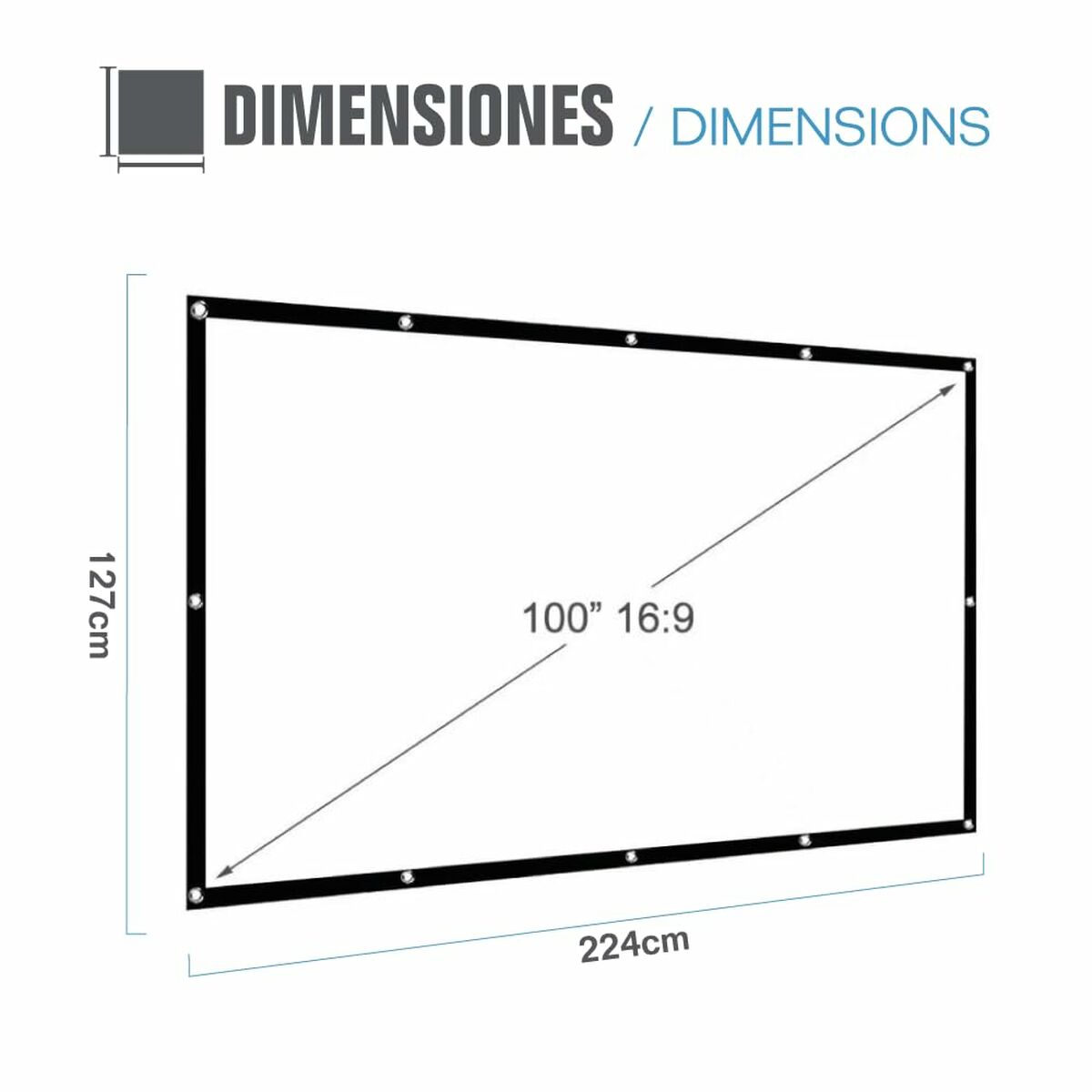 Ecran de Protecție iggual ECO COST 100 100"