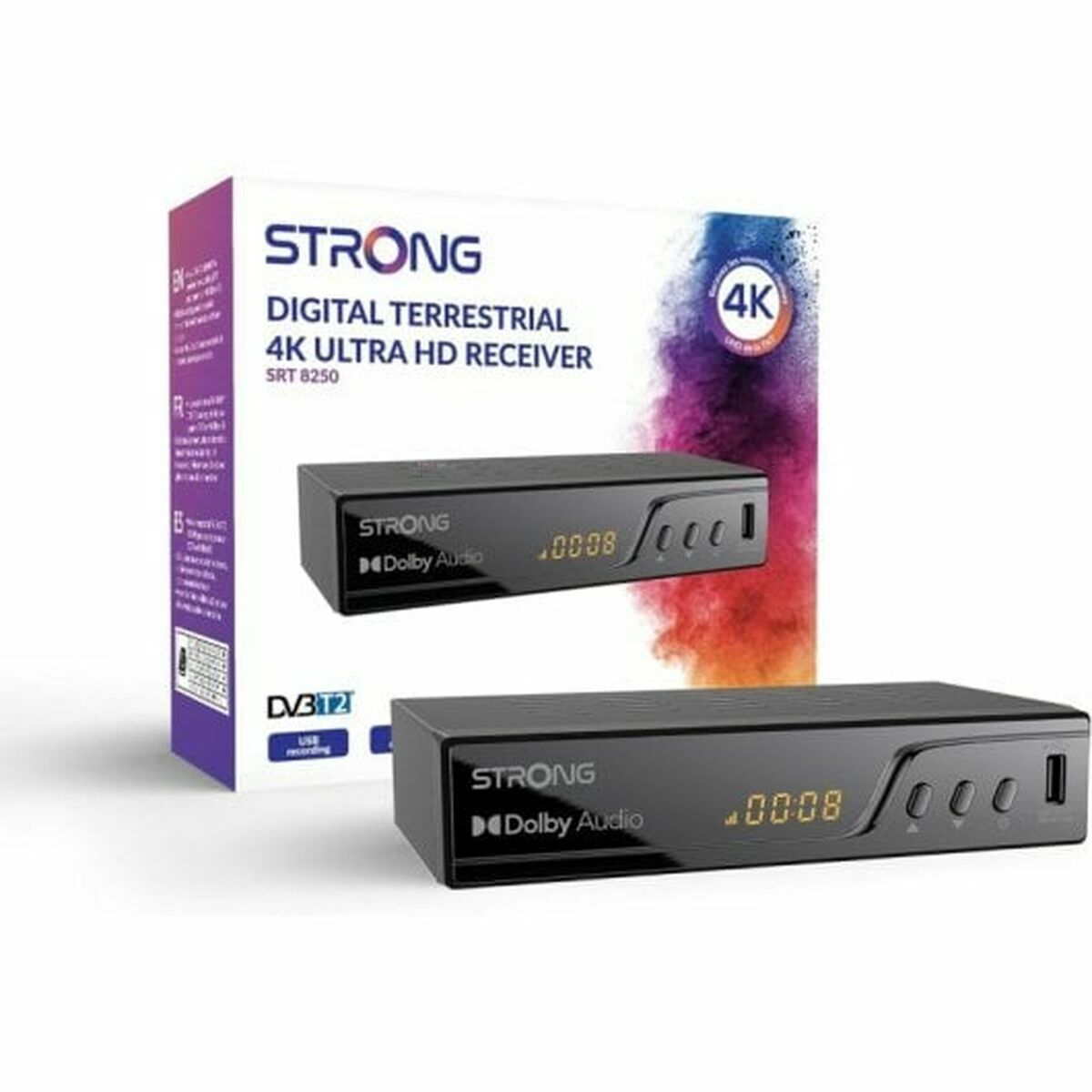 Tuner Televiziune Digitală Terestră STRONG SRT 8250
