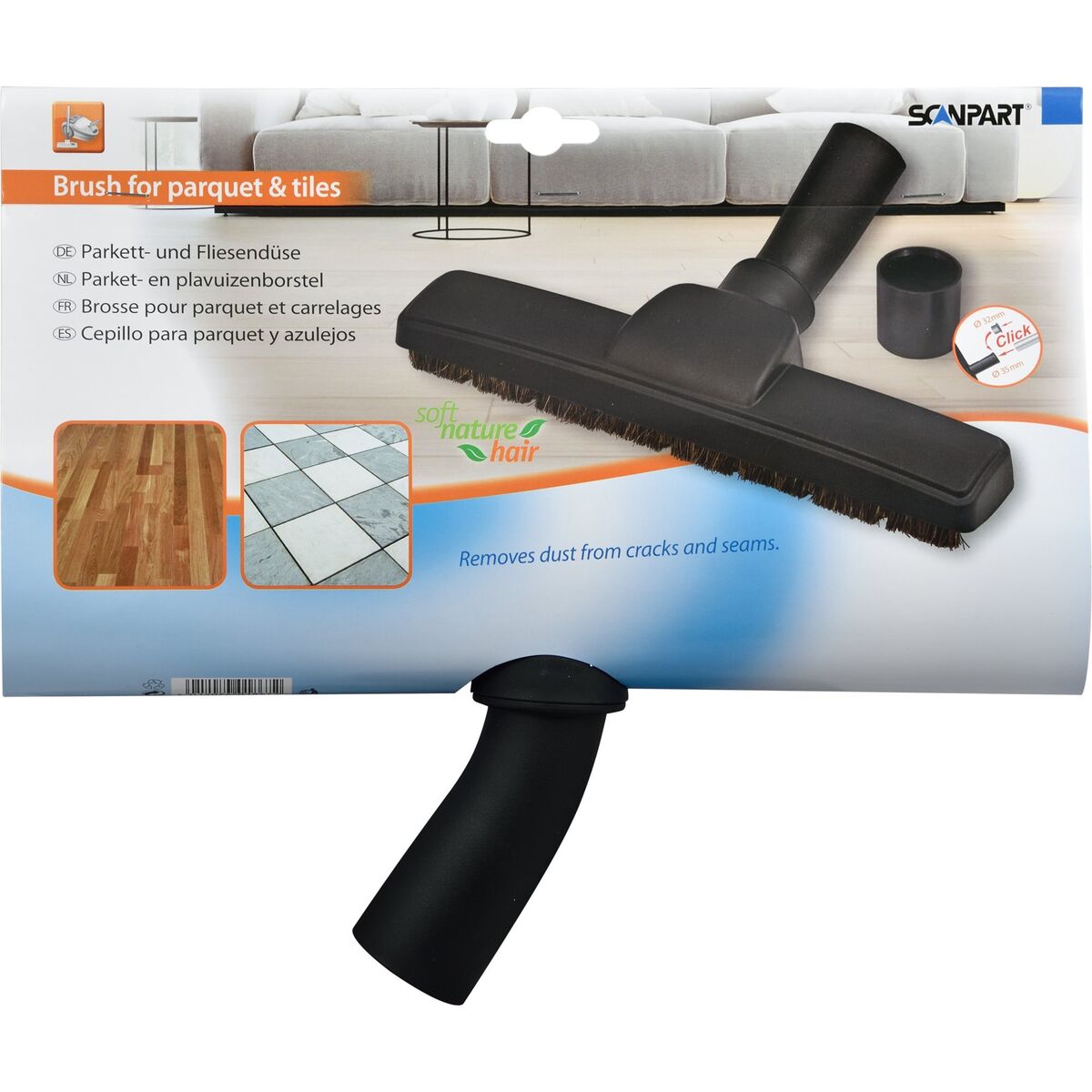 Perie pentru Aspirator Scanpart 1190000105