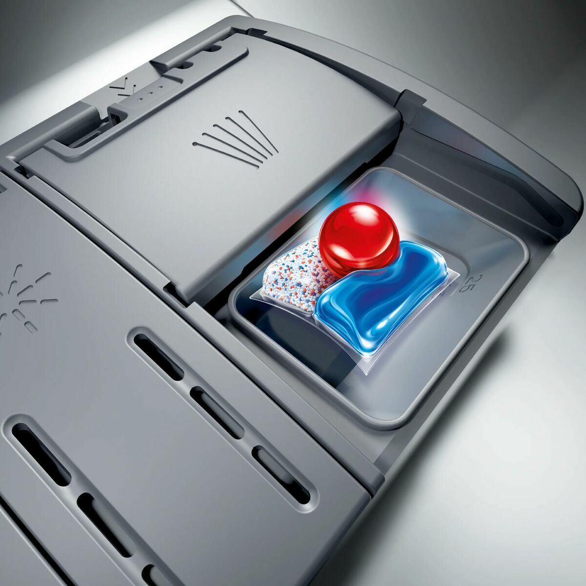 Maşină de spălat vase BOSCH SMH4EVX08E 6P 3ªB 44dBA INT Alb 60 cm