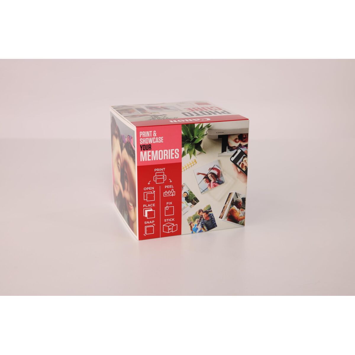 Hârtie Fotografică Lucioasă Canon 2311B075 5 x 5 cm 40 Frunze 40 Piese (40 Unități)