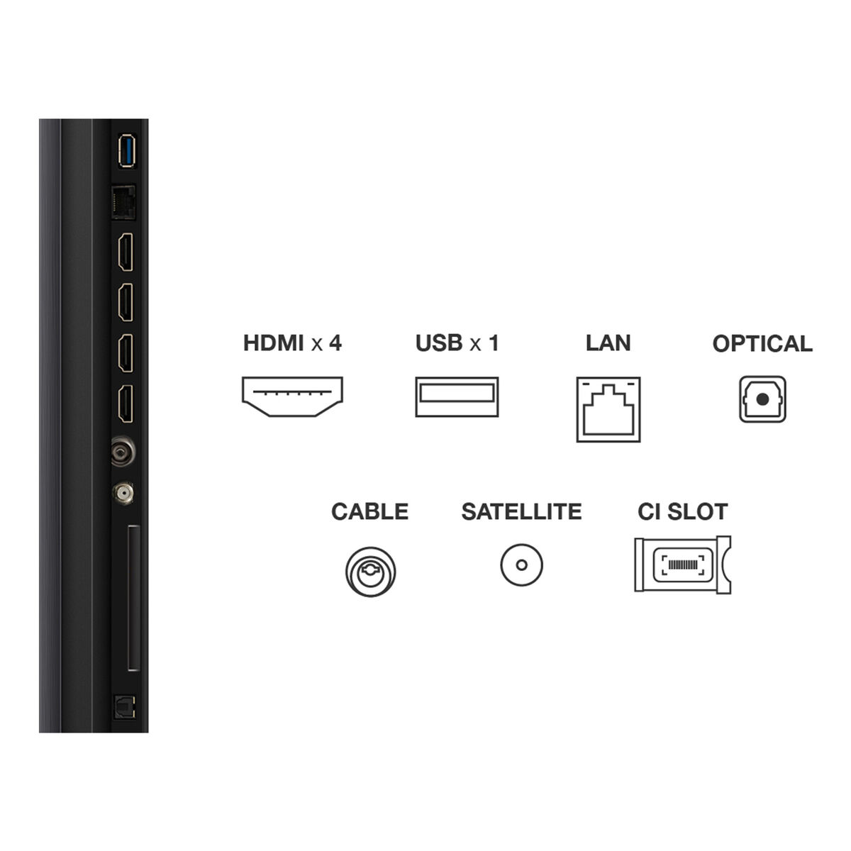 Smart TV TCL 75C7K 75" 4K Ultra HD HDR QD Mini LED