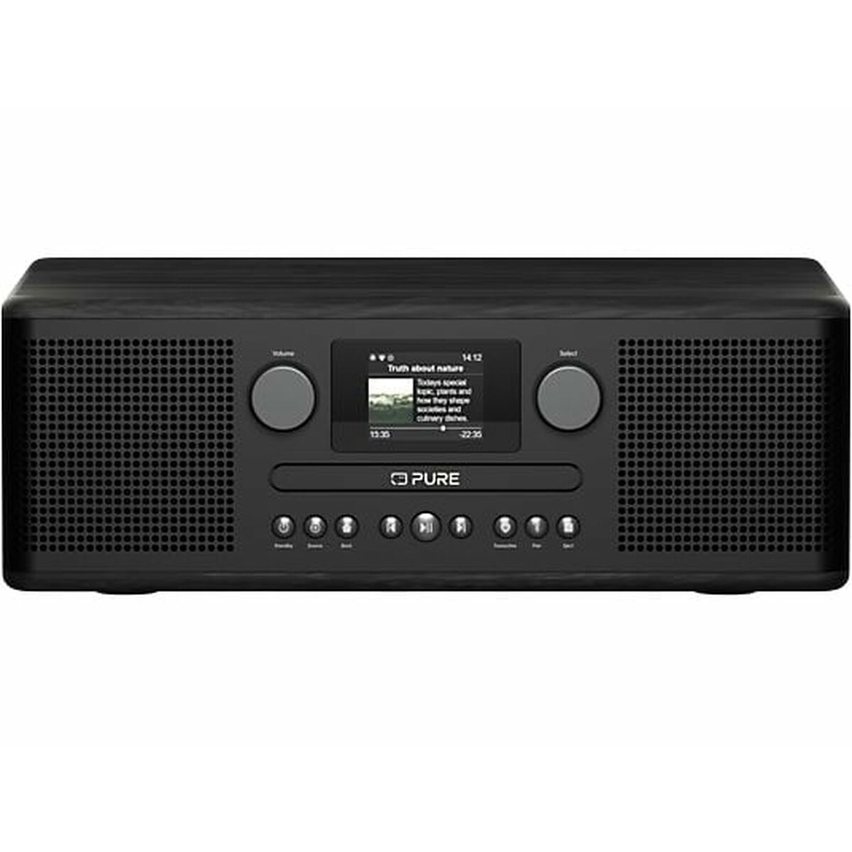 Radio Tranzistor Pure CLASSIC A-D6I Negru FM Retro