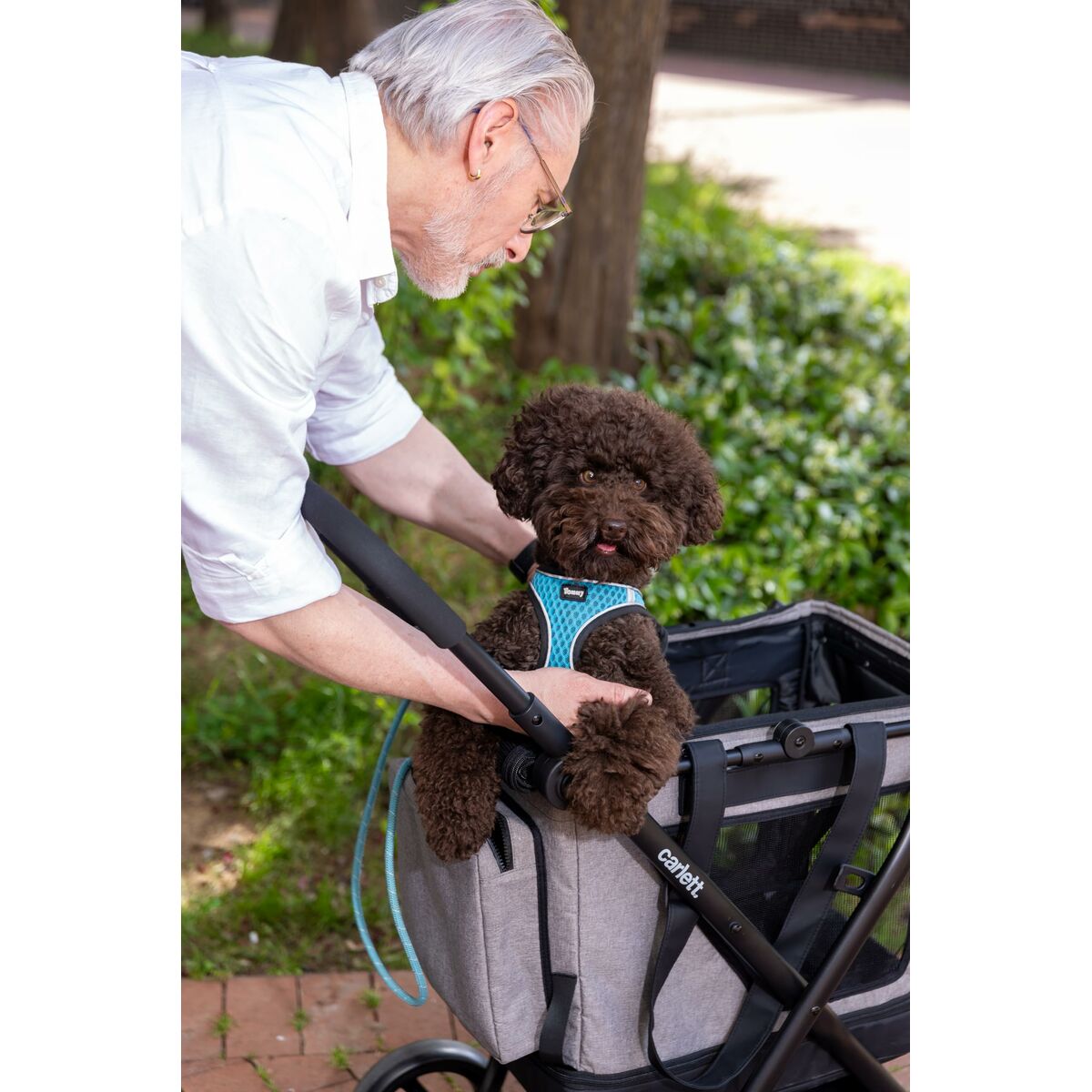 Cărucior de cumpărături Carlett CUBE P RUBY Roșu