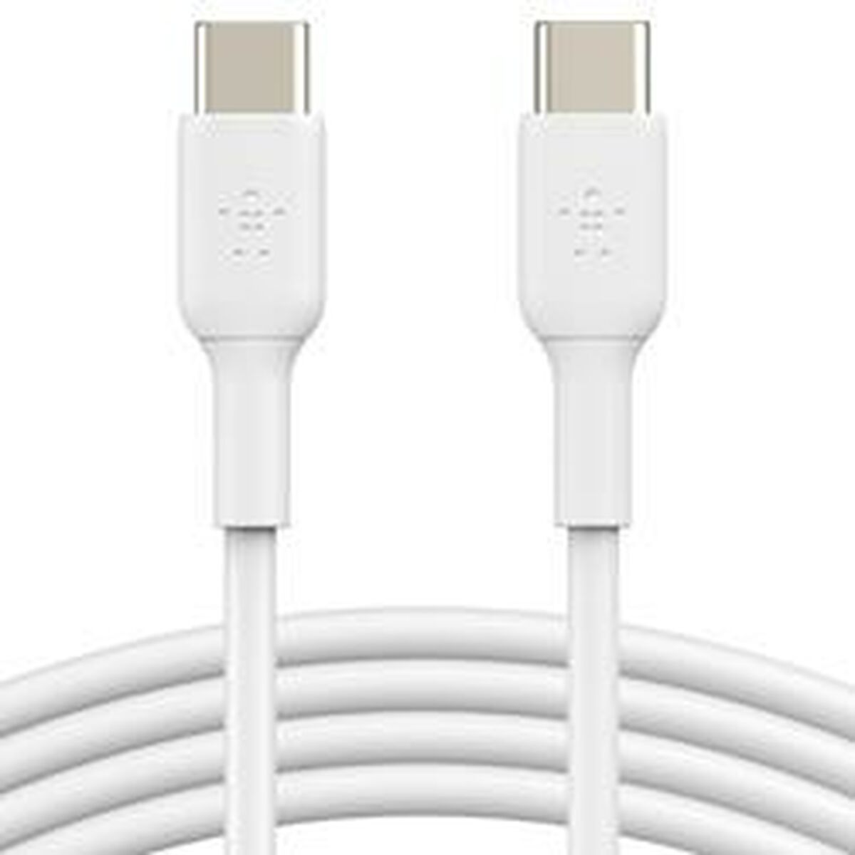 Cablu USB-C la USB-C Belkin CAB003BT2MWH Alb 2 m