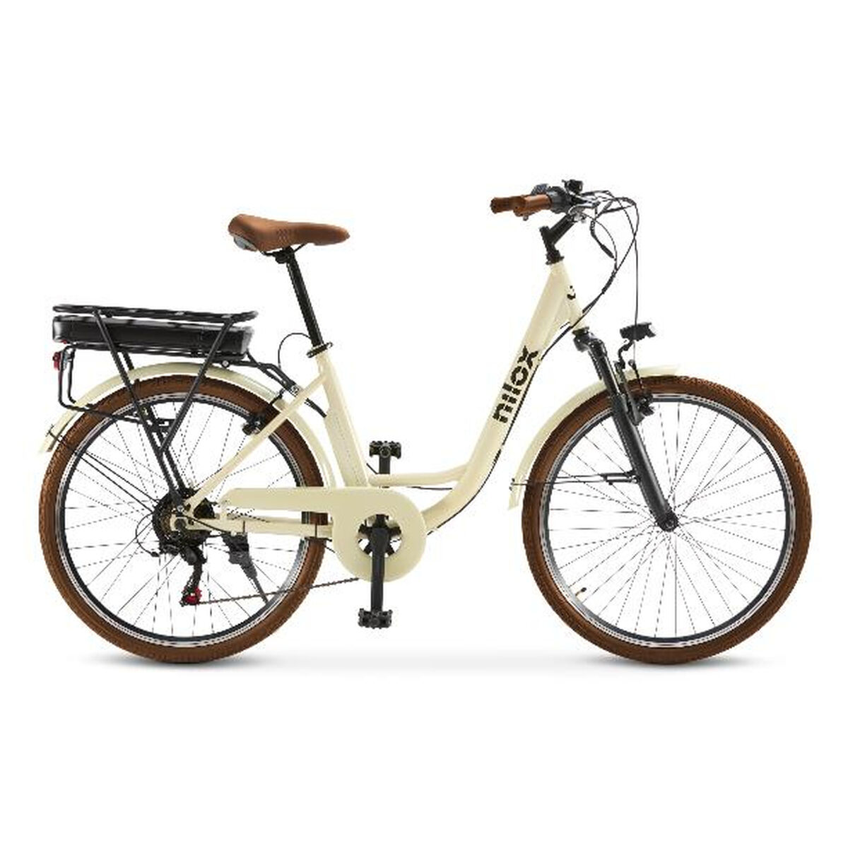 Bicicletă Electrică Nilox J5 PRO Alb 250 W 26"
