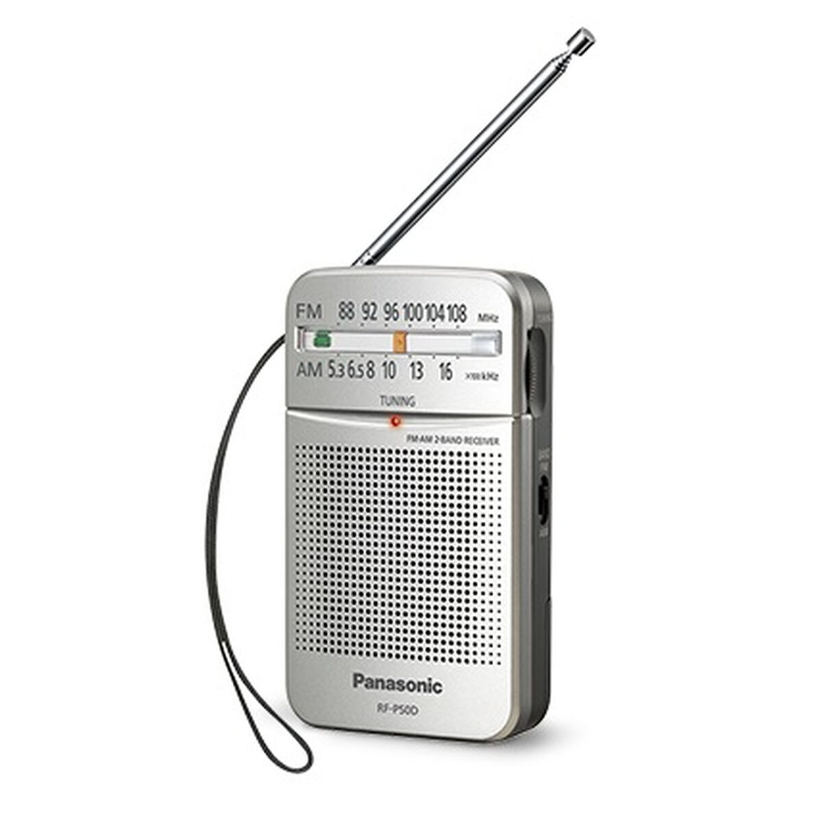 Radio Tranzistor Panasonic RF-P50DEG-S Roșu Argintiu