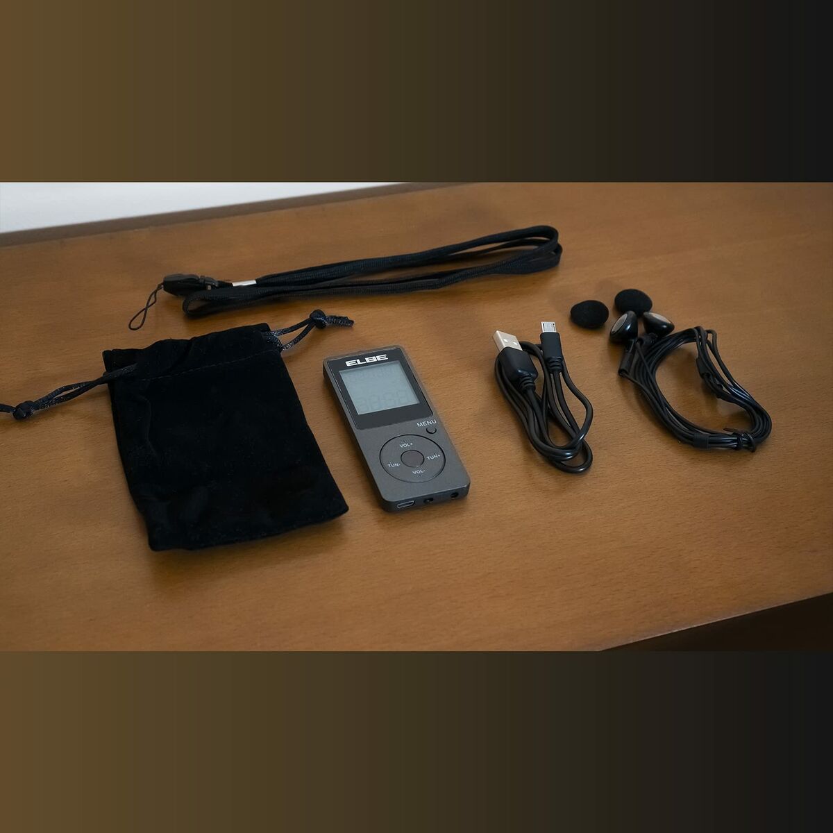 Radio Tranzistor ELBE RF-95 Gri închis Sportiv AM/FM