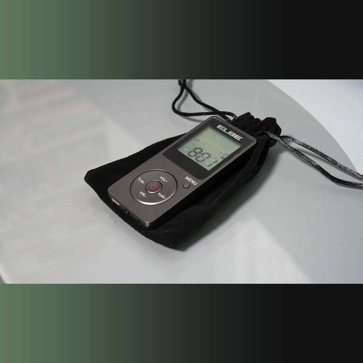 Radio Tranzistor ELBE RF-95 Gri închis Sportiv AM/FM