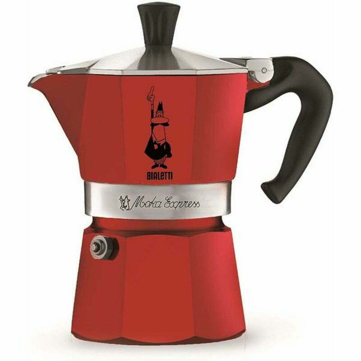 Cafetieră Italiană Bialetti 0004942/NP 3 Hrníčky Roșu Aluminiu